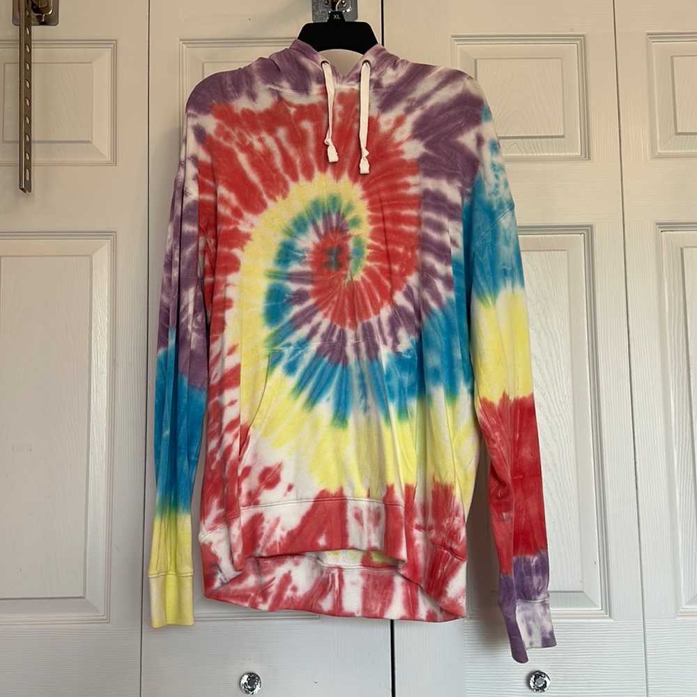 Old Navy tie dye unisex hoodie